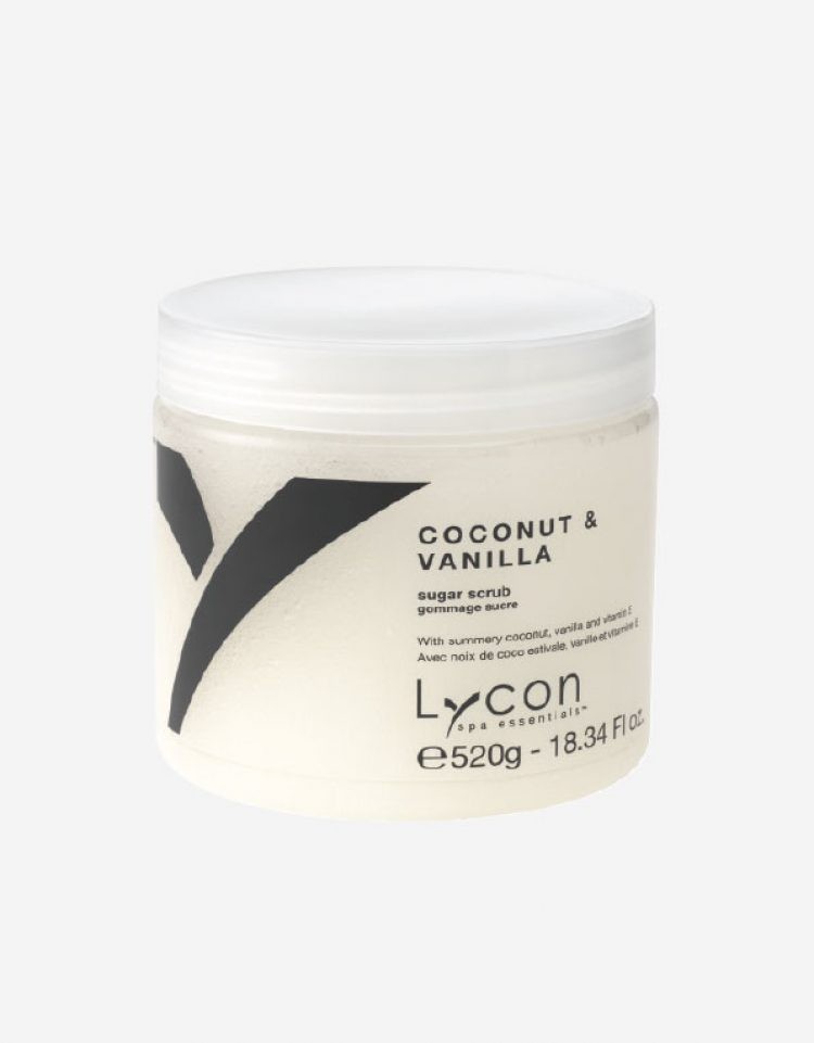Sladkorni piling kokos&vanilija LYCON  520g