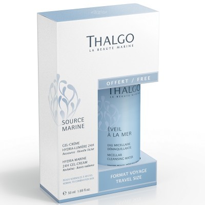 Thalgo travel  Hydra Marine 24 h krema50ml, Micelarna voda100ml