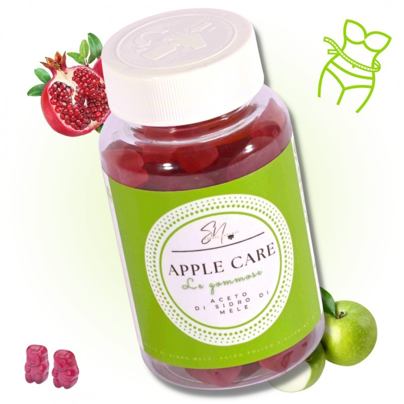 APPLE CARE Sabbia 135g, 60 gumi bonbonov