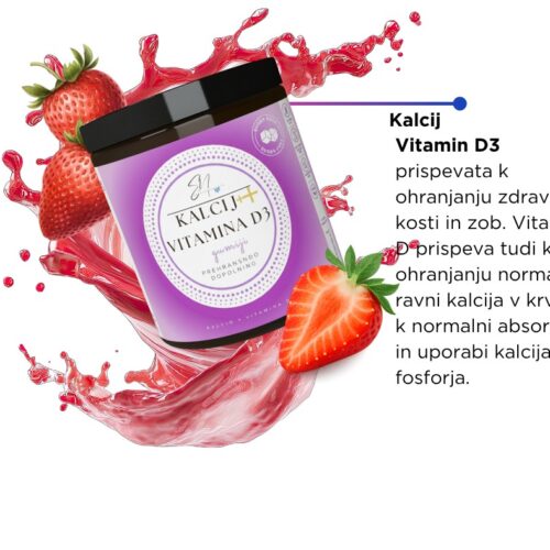 KALCIJ + VITAMIN D3 Sabbia natural 180g